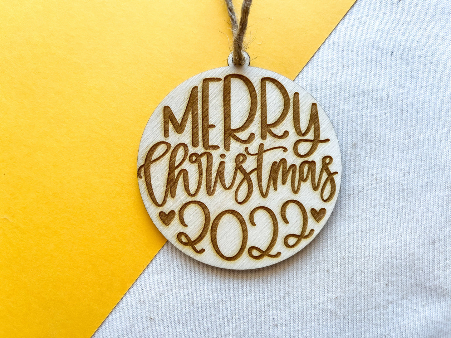 Merry Christmas 2022 Ornament