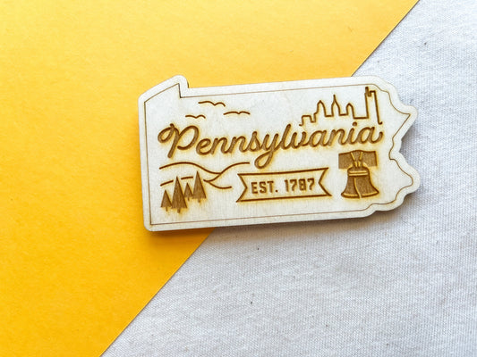 Pennsylvania Home Town Magnet