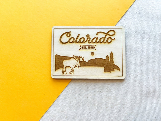 Colorado Home Town Magnet