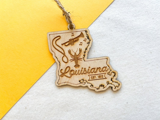 Louisiana State Ornament