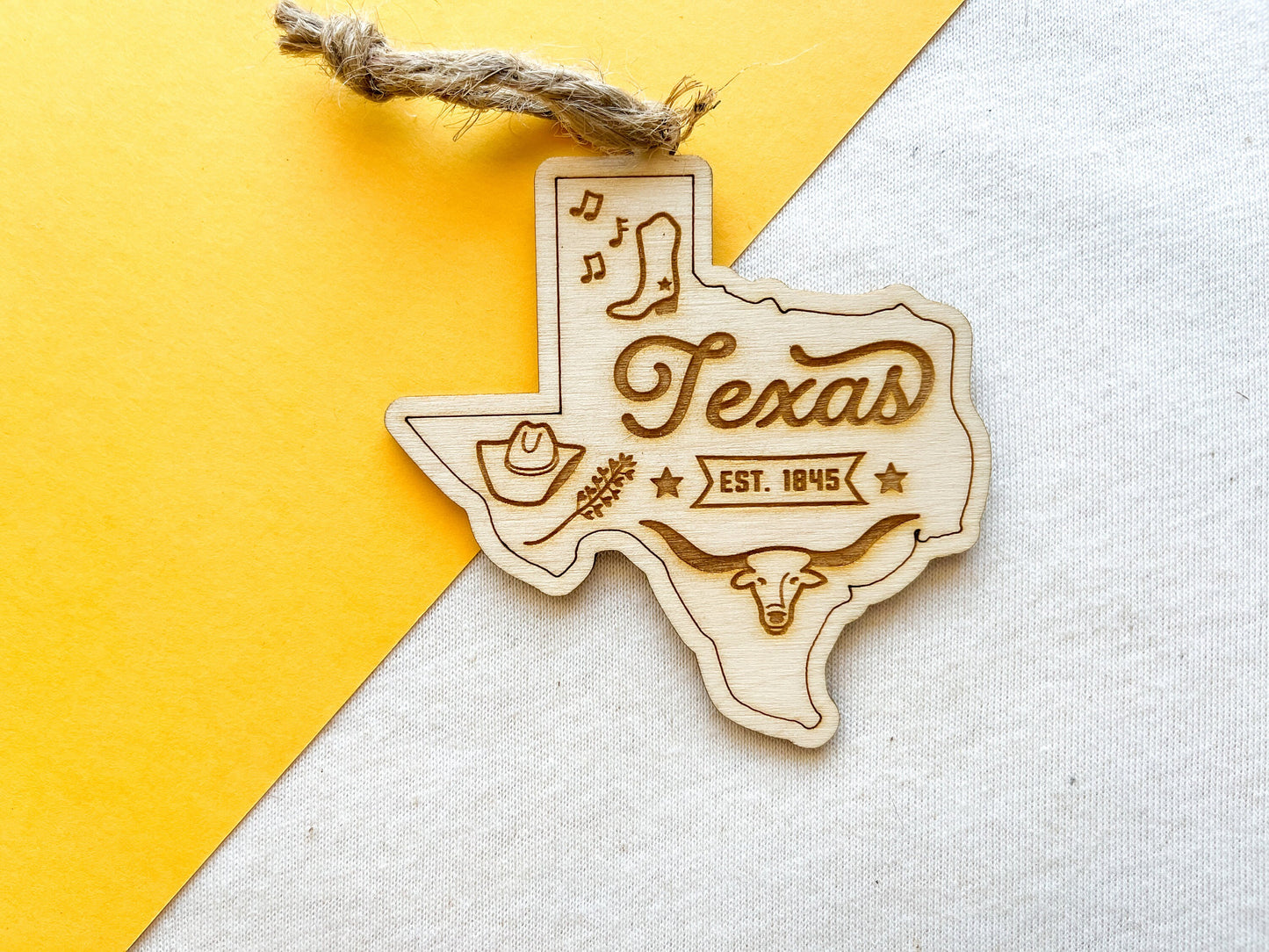 Texas Home Town Ornament