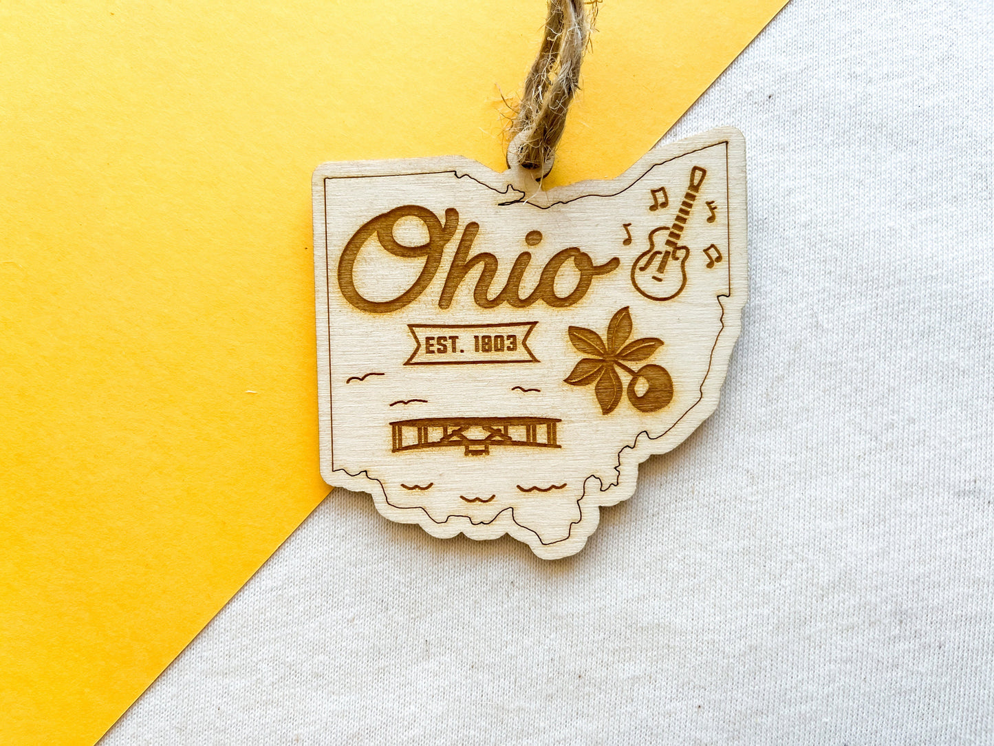 Ohio Home Town Ornament
