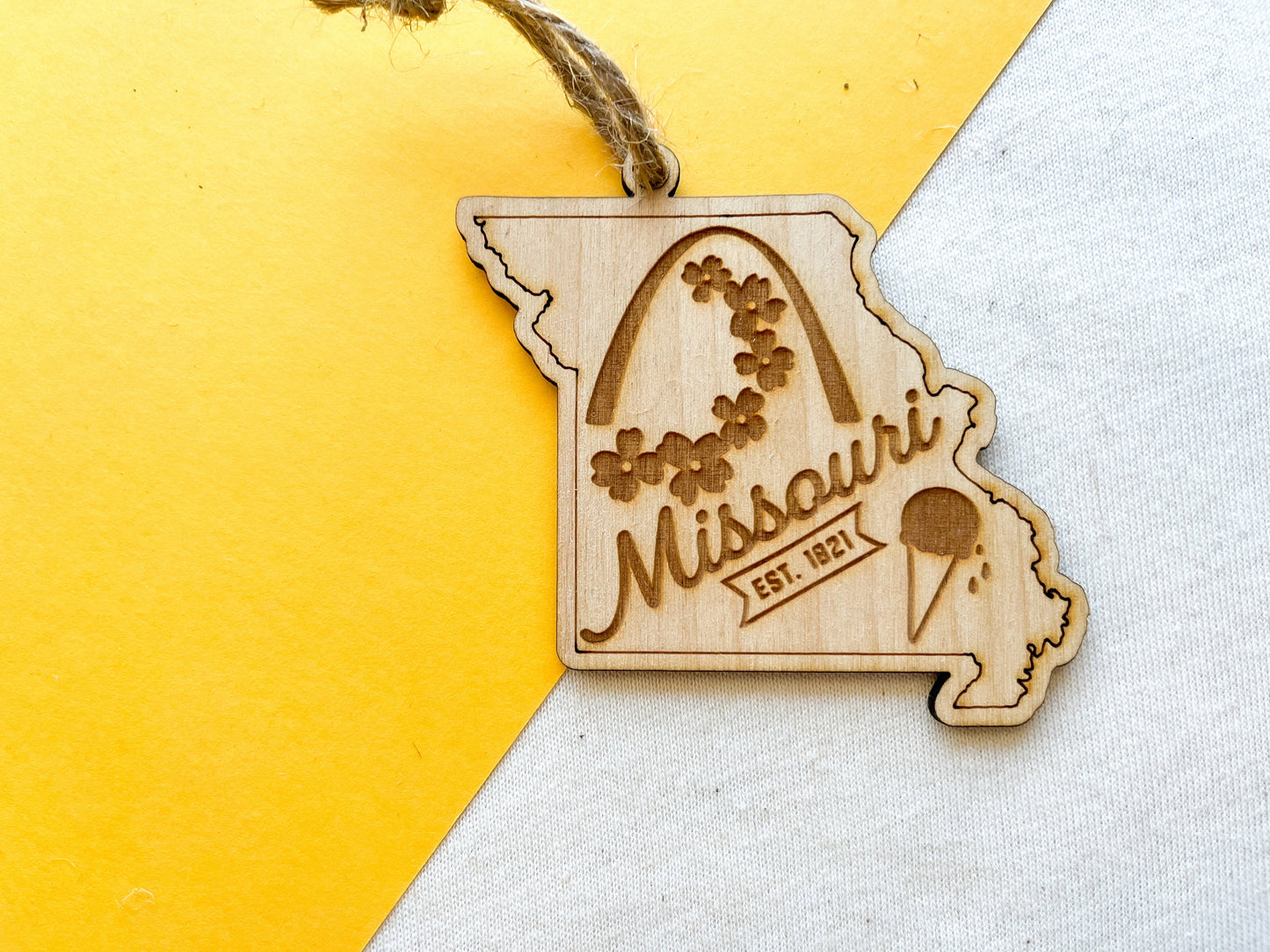 Missouri Home Town Ornament