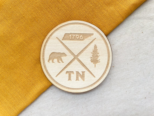Tennessee Badge Magnet