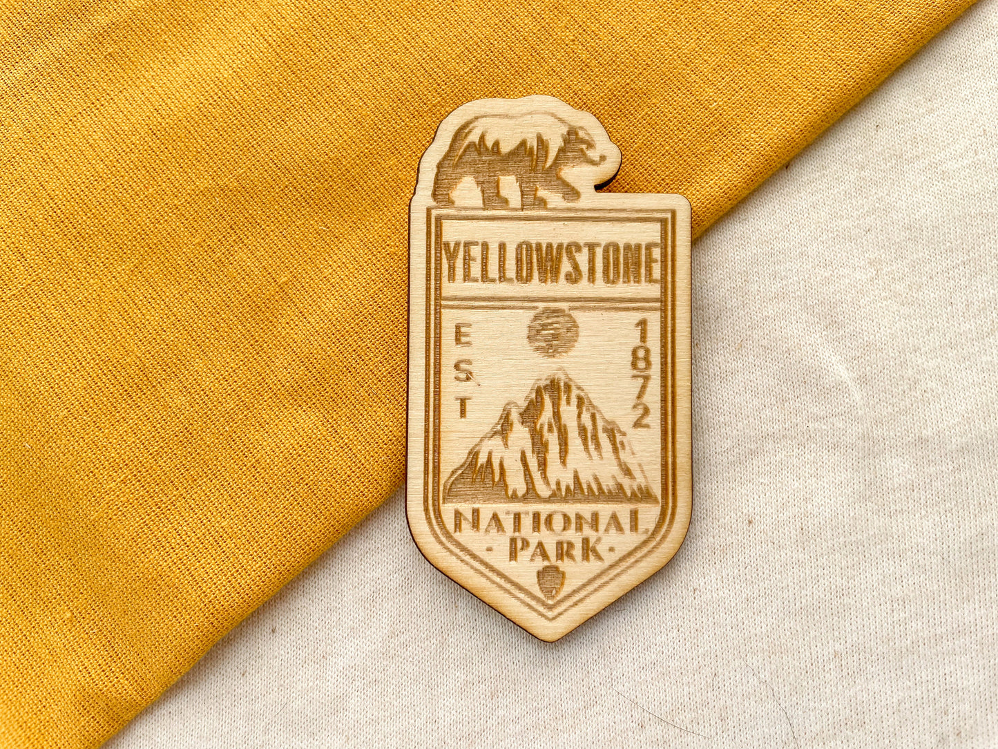 Yellowstone National Park Bear Magnet