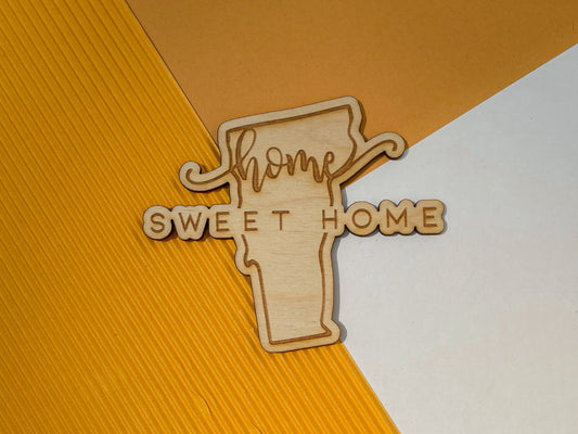 Vermont Home Sweet Home Magnet