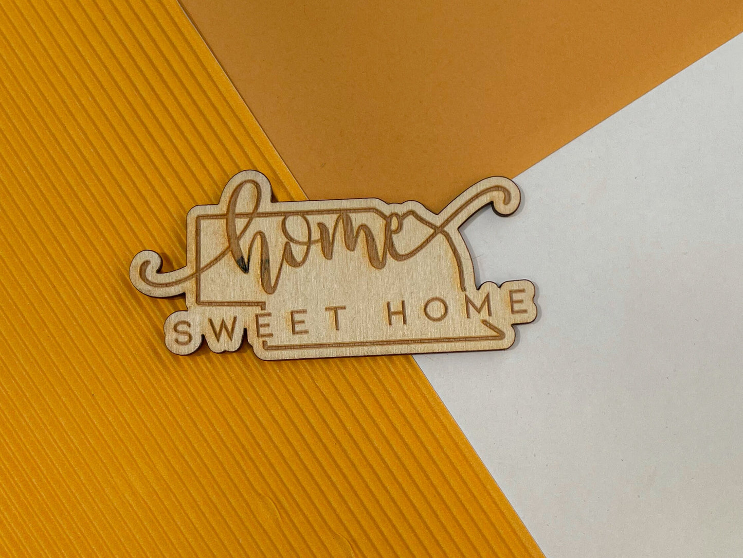 Nebraska Home Sweet Home Magnet