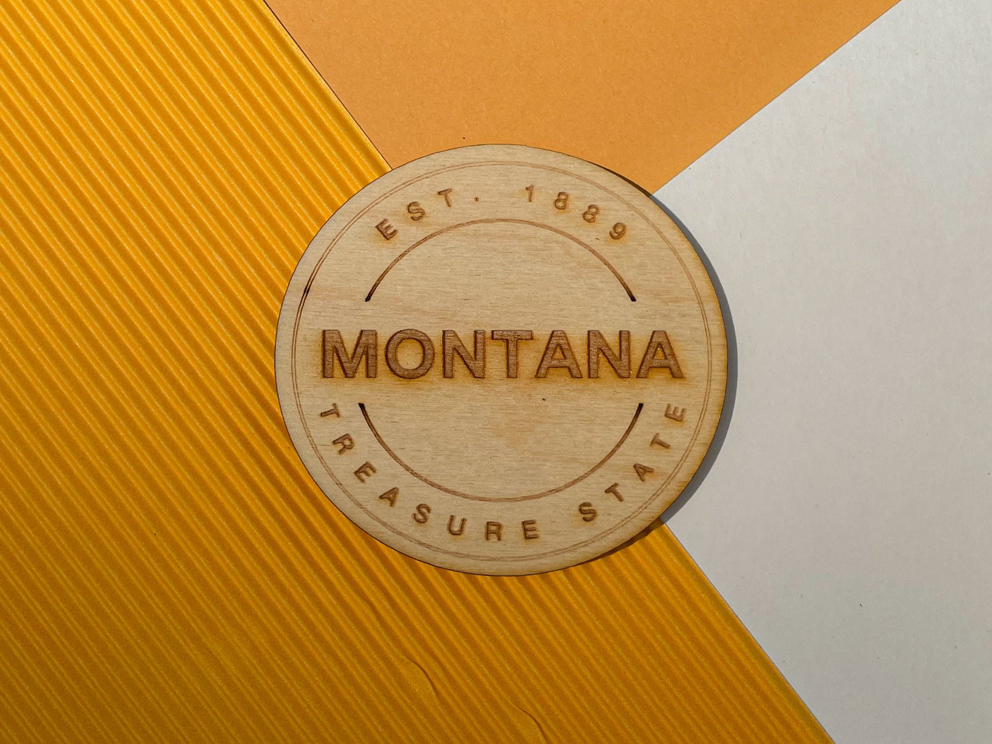 Montana State Token Magnet