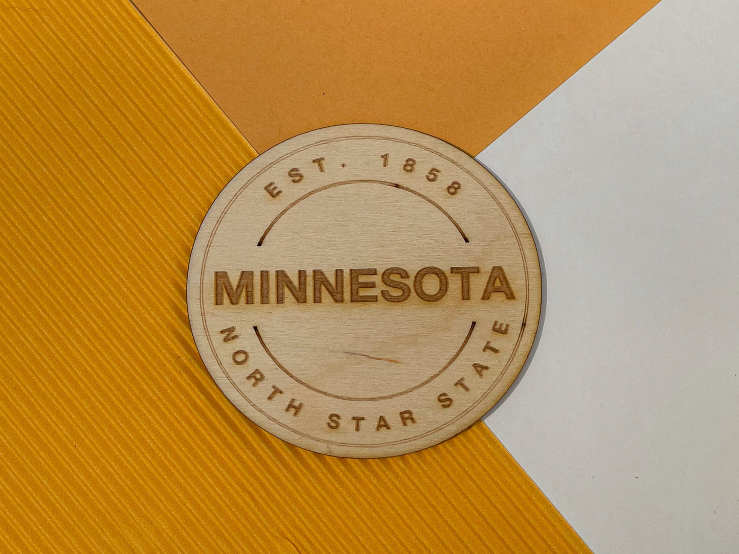 Minnesota State Token Magnet