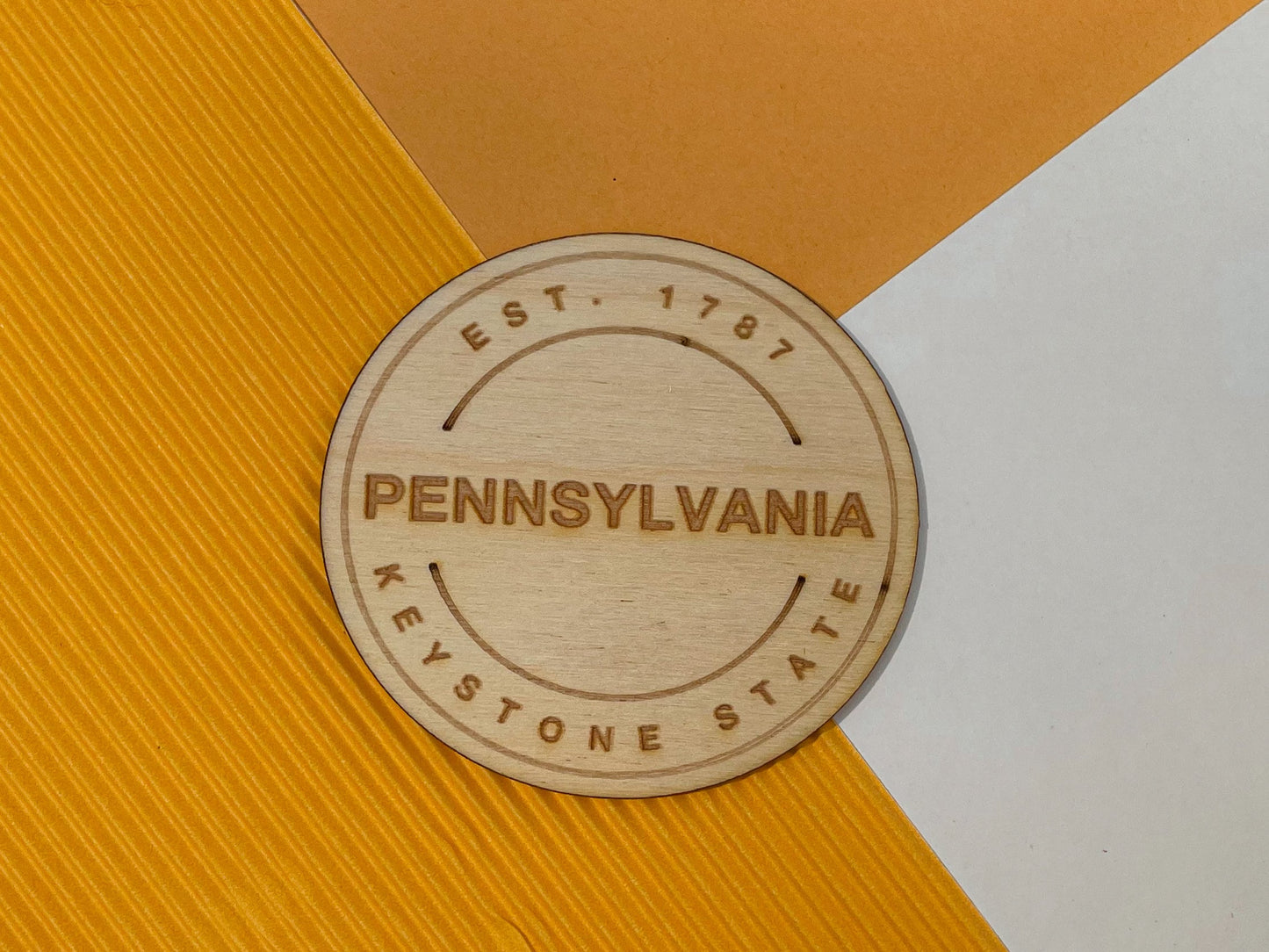 Pennsylvania State Token Magnet