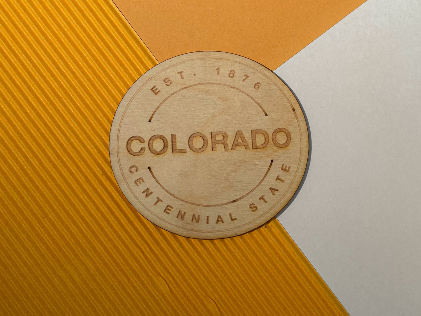 Colorado State Token Magnet