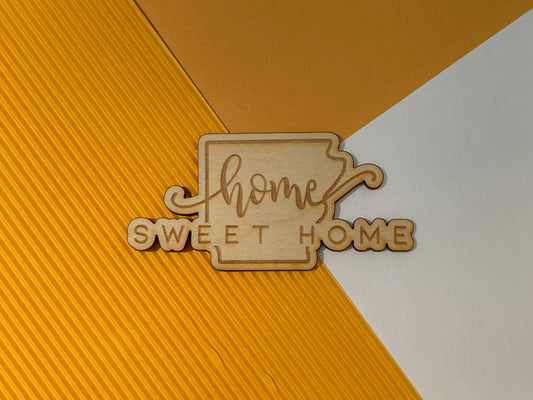 Arkansas Home Sweet Home Magnet