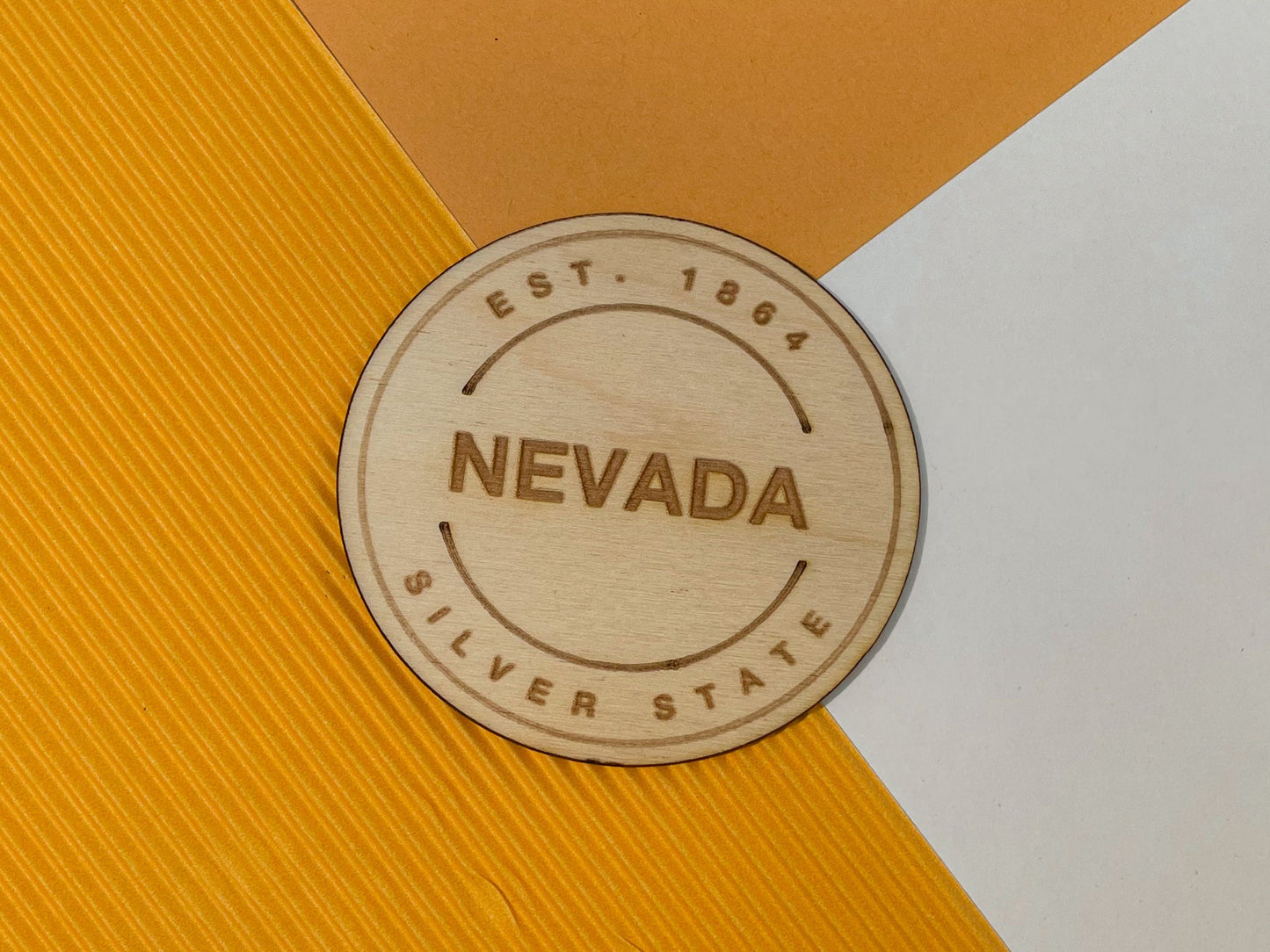 Nevada State Token Magnet